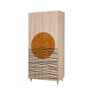 Hanah Home Lidya 2 -974 Armario en Color Sonomo